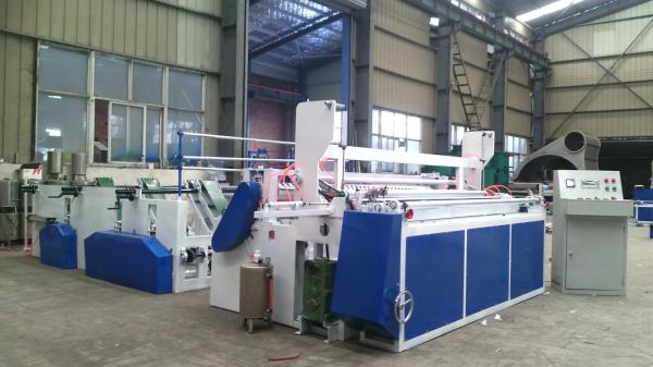 復(fù)卷機打孔機展示